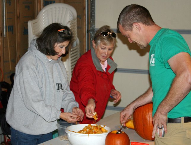 Pumpkin scoopings